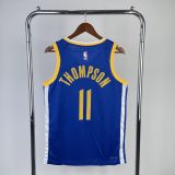 Men's Klay Thompson Blue Away Team Jersey