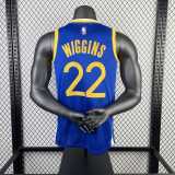 Men's Andrew Wiggins Blue Away Team Jersey