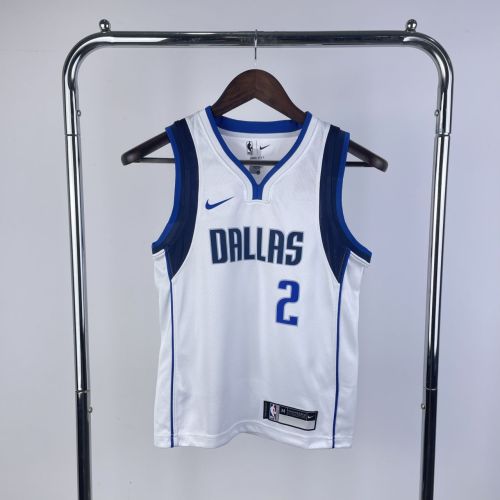 Youth Kyrie Irving White Team Jersey