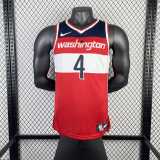 Men's Russell Westbrook Red Away Team Jersey