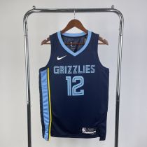 Men's Ja Morant Blue Away Team Jersey Men's Ja Morant Blue Away Team Jersey