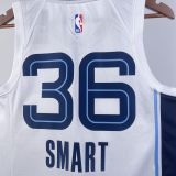 Men's Marcus Smart White Home Team Jersey