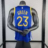 Men's Draymond Green Blue Away Team Jersey