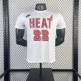 Men's Jimmy Butler White Retro Team T-shirt