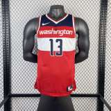 Men's Jordan Poole Red Away Team Jersey