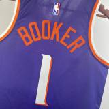 Men's Devin Booker Purple Away Team Jersey