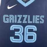 Men's Marcus Smart Blue Away Team Jersey