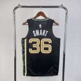 Men's Marcus Smart Black Team Jersey