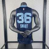 Men's Marcus Smart Blue Away Team Jersey
