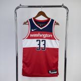 Men's Kyle Kuzma Red Away Team Jersey
