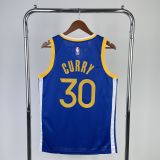 Men's Stephen Curry Blue Away Team Jersey