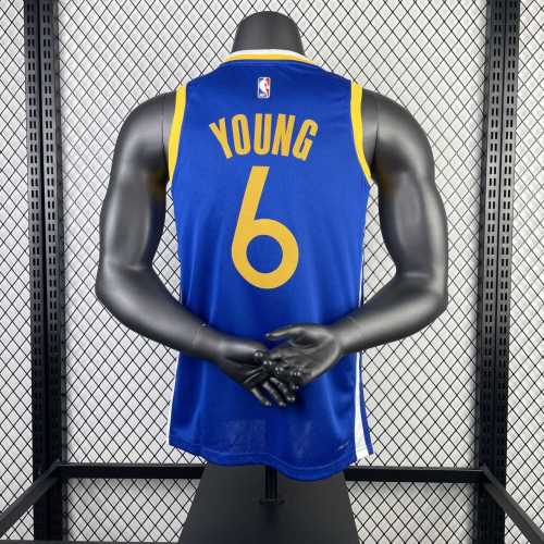 Men's Nick Young Blue Away Team Jersey