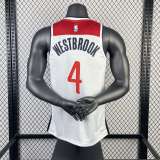 Men's Russell Westbrook White Home Team Jersey