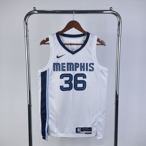 Men's Marcus Smart White Home Team Jersey