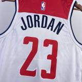Men's Michael Jordan White Home Team Jersey