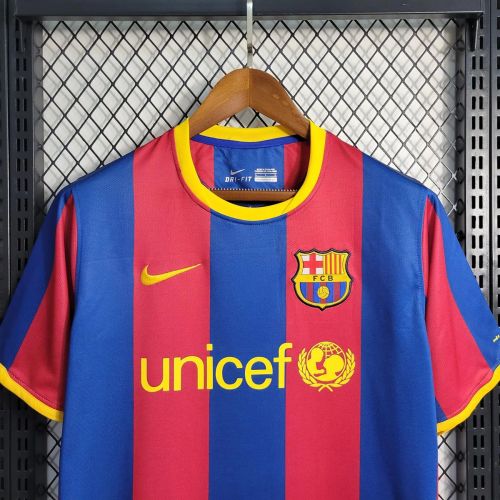 Barcelona 2010/2011 Home Retro Jersey