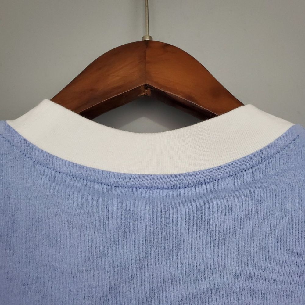 Maillot Domicile Vintage Manchester City 1972 - Taille M - Neuf Avec Étiquettes