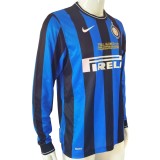 Inter Milan 2010 UCL Final Home Retro Long Sleeve Jersey