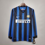 Inter Milan 2010/2011 Home Retro Long Sleeve Jersey