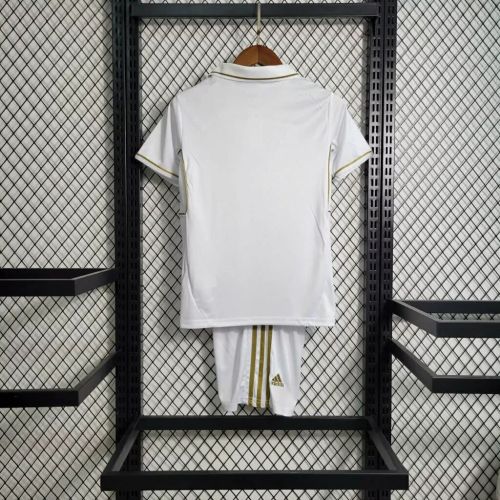 Kids Real Madrid 2011/2012 Home Retro Jersey and Short Kit