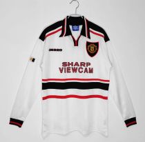 MUFC 1997/1999 Away Retro Long Sleeve Jersey