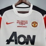 MUFC 2010/2011 UCL Final Away Retro Jersey