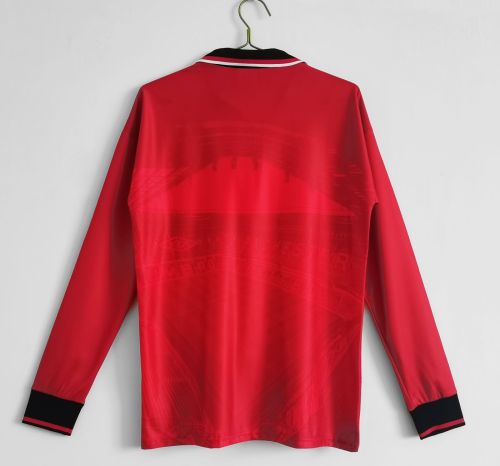 MUFC 1994/1996 Home Retro Long Sleeve Jersey