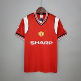 MUFC 1984/1986 Home Retro Jersey