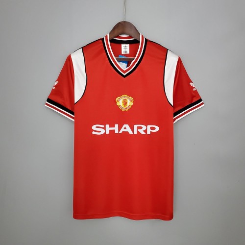 MUFC 1984/1986 Home Retro Jersey