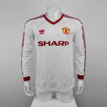 MUFC 1986/1988 Away Retro Long Sleeve Jersey