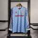 MUFC 1990/1992 Away Retro Long Sleeve Jersey