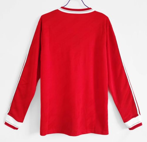 MUFC 1986/1988 Home Retro Long Sleeve Jersey