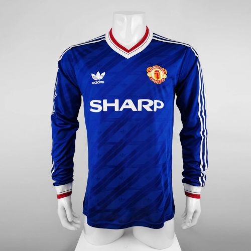 MUFC 1986/1988 Third Retro Long Sleeve Jersey
