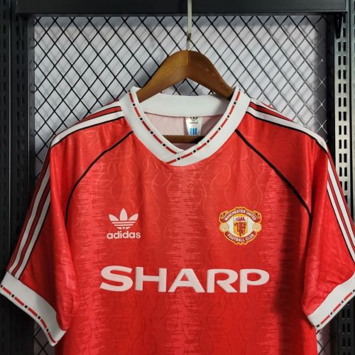 MUFC 1990/1992 Home Retro Jersey