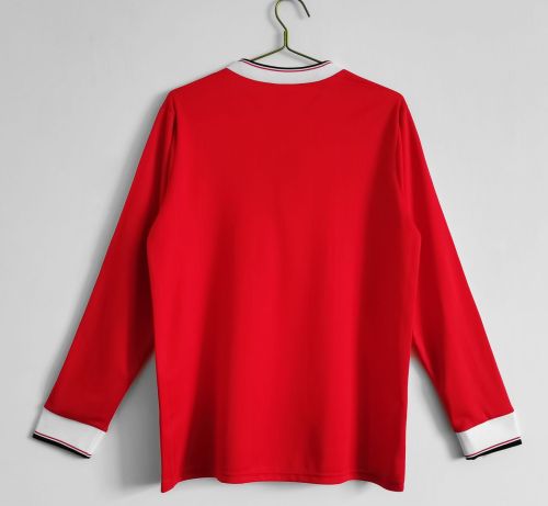 MUFC 1982/1984 Home Retro Long Sleeve Jersey