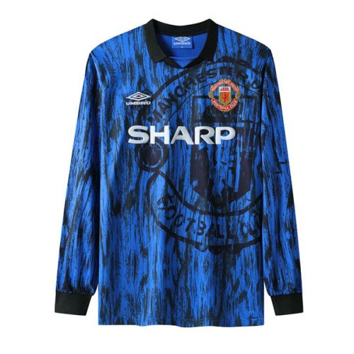 MUFC 1992/1993 Away Retro Long Sleeve Jersey