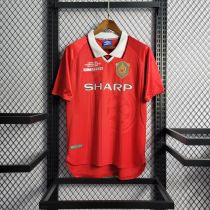 MUFC 1999 UCL Final Home Retro Jersey