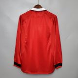 MUFC 1999 UCL Final Home Retro Long Sleeve Jersey