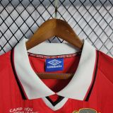 MUFC 1999 UCL Final Home Retro Jersey