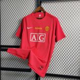 MUFC 2008 CL Final Home Retro Jersey
