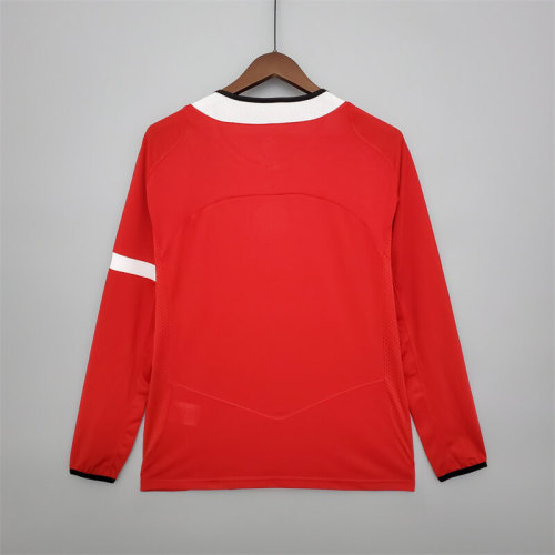 MUFC 2004/2006 Home Retro Long Sleeve Jersey