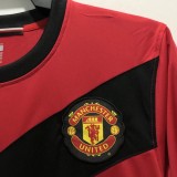 MUFC 2009/2010 Home Retro Long Sleeve Jersey