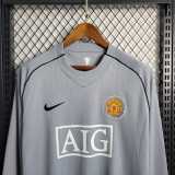 MUFC 2007/2009 Goalkeeper Retro Long Sleeve Jersey