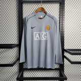 MUFC 2007/2009 Goalkeeper Retro Long Sleeve Jersey