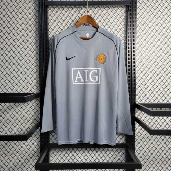 MUFC 2007/2009 Goalkeeper Retro Long Sleeve Jersey