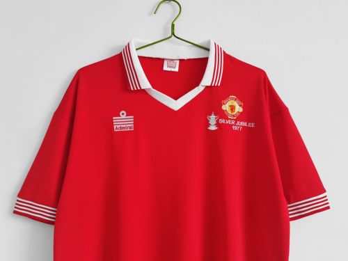 MUFC 1977 FA Cup Final Retro Jersey