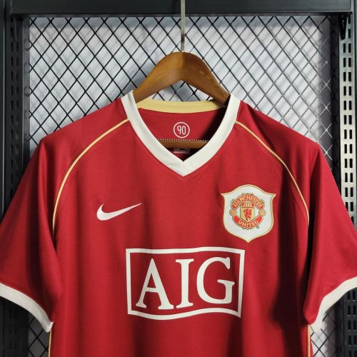 MUFC 2006/2007 Home Retro Jersey