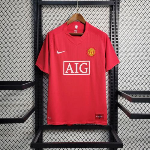 MUFC 2007/2009 Home Retro Jersey