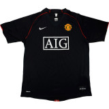 MUFC 2007/2008 Away Retro Long Sleeve Jersey