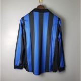 Inter Milan 1998/1999 Retro Home Long Sleeve Jersey